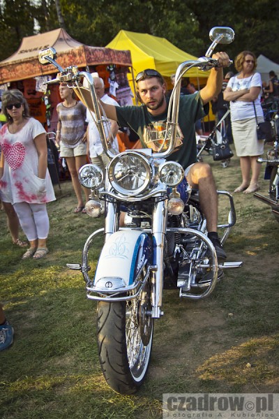 Upalny weekend z Harleyami