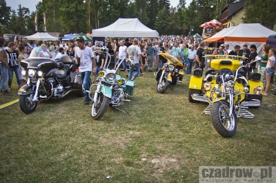 Upalny weekend z Harleyami