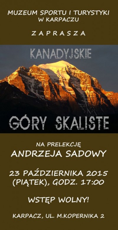 KANADYJSKIE GÓRY SKALISTE