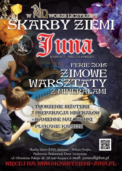 Zimowe warsztaty z minerałami