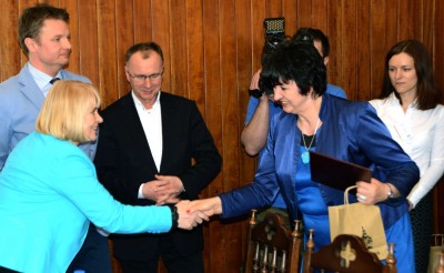 Wyróżnienia dla saneczkarzy