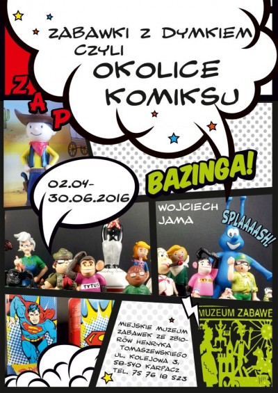 Otwarcie wystawy ZABAWKI Z DYMKIEM CZYLI OKOLICE KOMIKSU