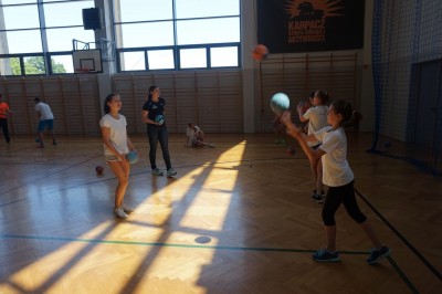 Gwiazda reprezentacji Polski odwiedziła uczniów Zespołu Szkół w Karpaczu