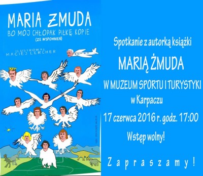 Spotkanie autorskie z Marią Żmudą w Muzeum Sportu i Turystyki w Karpaczu