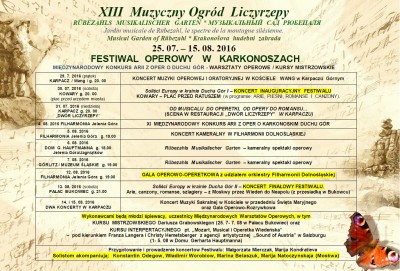 XIII Muzyczny Ogród Liczyrzepy