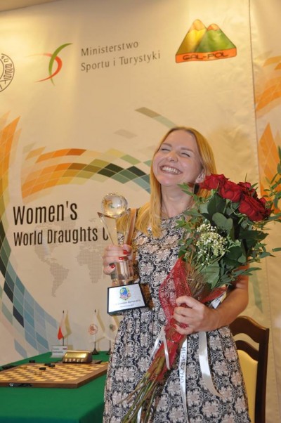 Natalia Sadowska mistrzynią świata w warcabach!