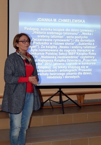 Spotkanie autorskie z Joanną M. Chmielewską