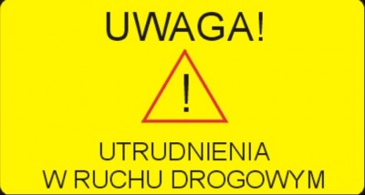 Utrudnienia w ruchu drogowym