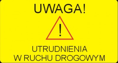 Utrudnienia w ruchu