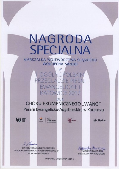 Sukces Chóru Ekumenicznego z Karpacza w Katowicach