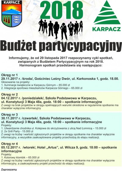Spotkania burmistrza i radnych z mieszkańcami
