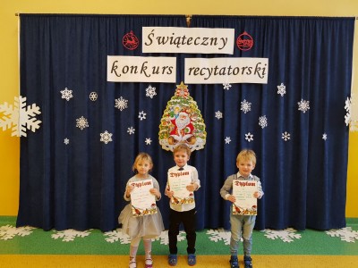 Świąteczny Konkurs Recytatorski w Przedszkolu w Karpaczu
