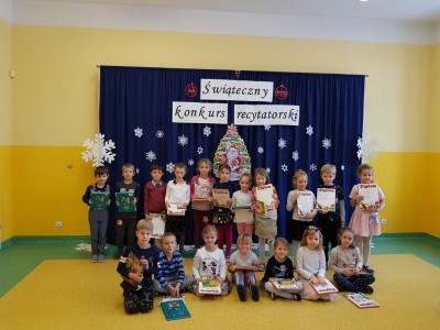 Świąteczny Konkurs Recytatorski w Przedszkolu w Karpaczu
