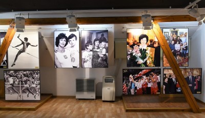 Irena Szewińska w fotografii Janusza Szewińskiego