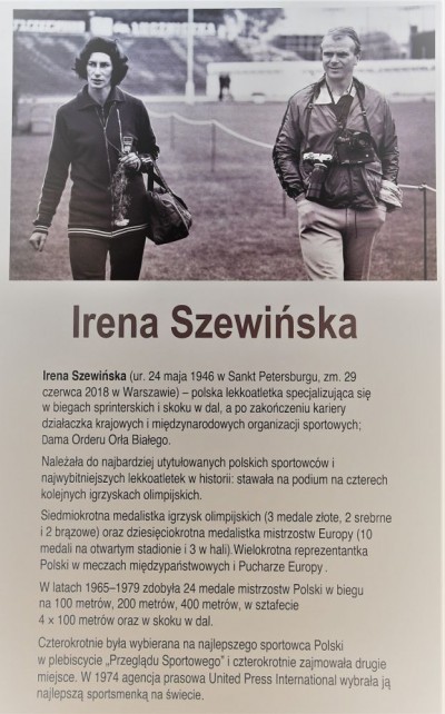 Irena Szewińska w fotografii Janusza Szewińskiego