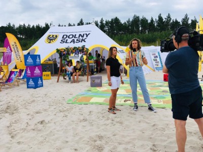 Promocja Karpacza podczas Projektu Plaża w Łebie