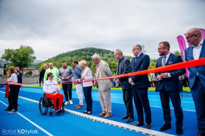 Otwarcie stadionu lekkoatletycznego im. Ireny Szewińskiej w Karpaczu