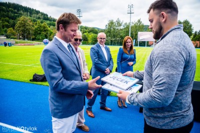 Otwarcie stadionu lekkoatletycznego im. Ireny Szewińskiej w Karpaczu