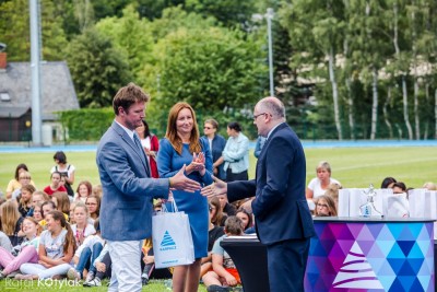 Otwarcie stadionu lekkoatletycznego im. Ireny Szewińskiej w Karpaczu