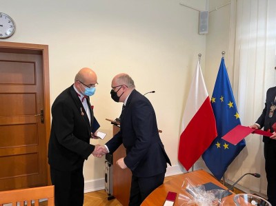 Zasłużeni dla Kultury Polskiej - Henryk Garbat i Ryszard Krupa