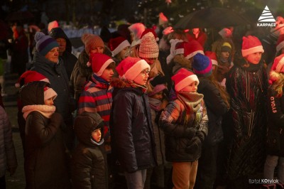 Uroczyste rozświetlenie świątecznych iluminacji