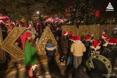 Uroczyste rozświetlenie świątecznych iluminacji