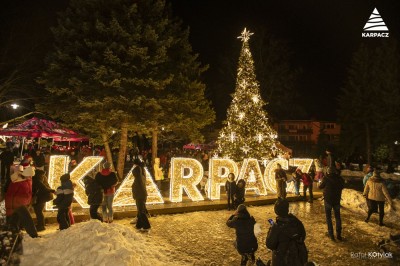 Uroczyste rozświetlenie świątecznych iluminacji