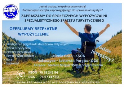 Wypożyczalnia sprzętu dla osób niepełnosprawnych