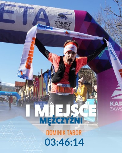 Nieprawdopodobna edycja Zimowego Ultramaratonu Karkonoskiego! Padł rekord trasy