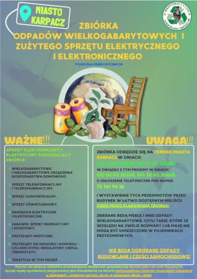 Bezpłatna zbiórka odpadów wielkogabarytowych