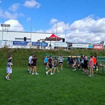 Pierwszy trening w ramach projektu „Wspólnie trenujemy i rywalizujemy”.