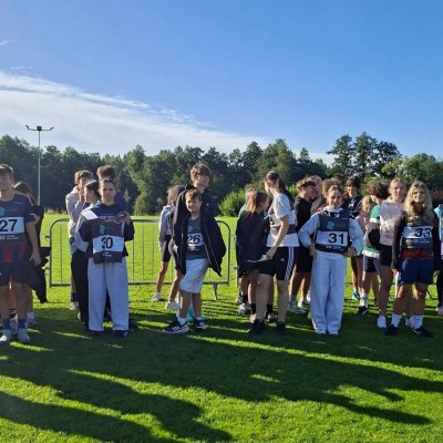 Pierwszy trening w ramach projektu „Wspólnie trenujemy i rywalizujemy”.