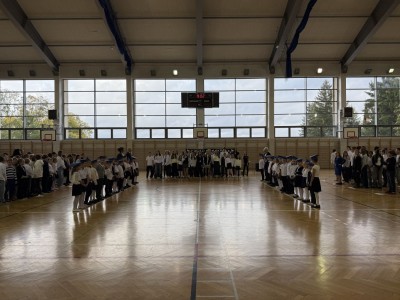 Pasowanie pierwszoklasistów w Szkole Podstawowej w Karpaczu